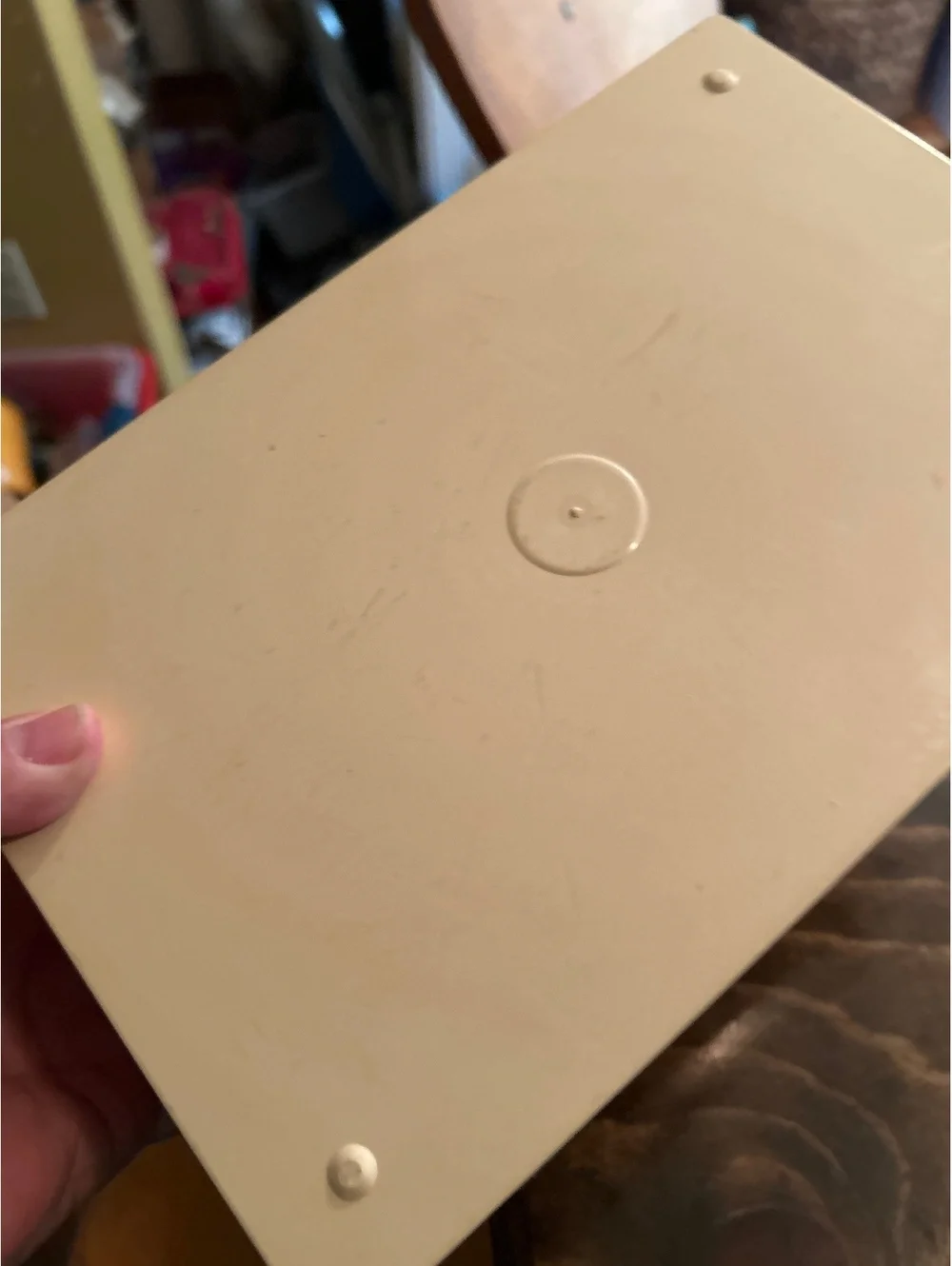 Vintage Curlers 'N Things Plastic Storage Box